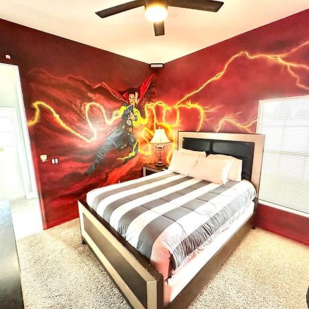 The Marvel Mansion 5Br Pool Home Near Disney World Orlando Bilik gambar