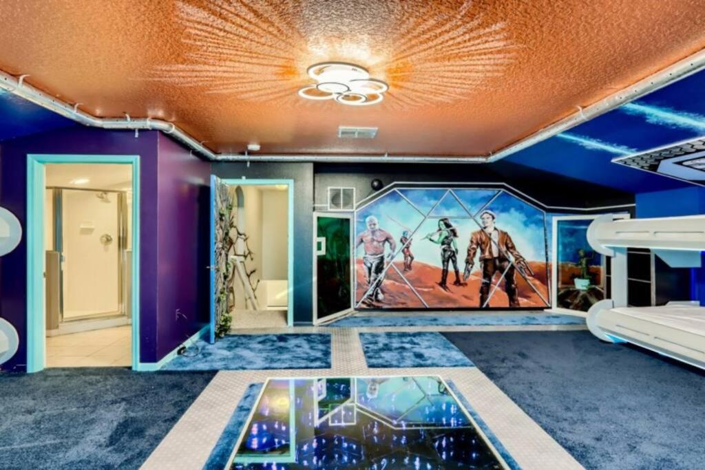 The Marvel Mansion 5Br Pool Home Near Disney World Orlando Luaran gambar