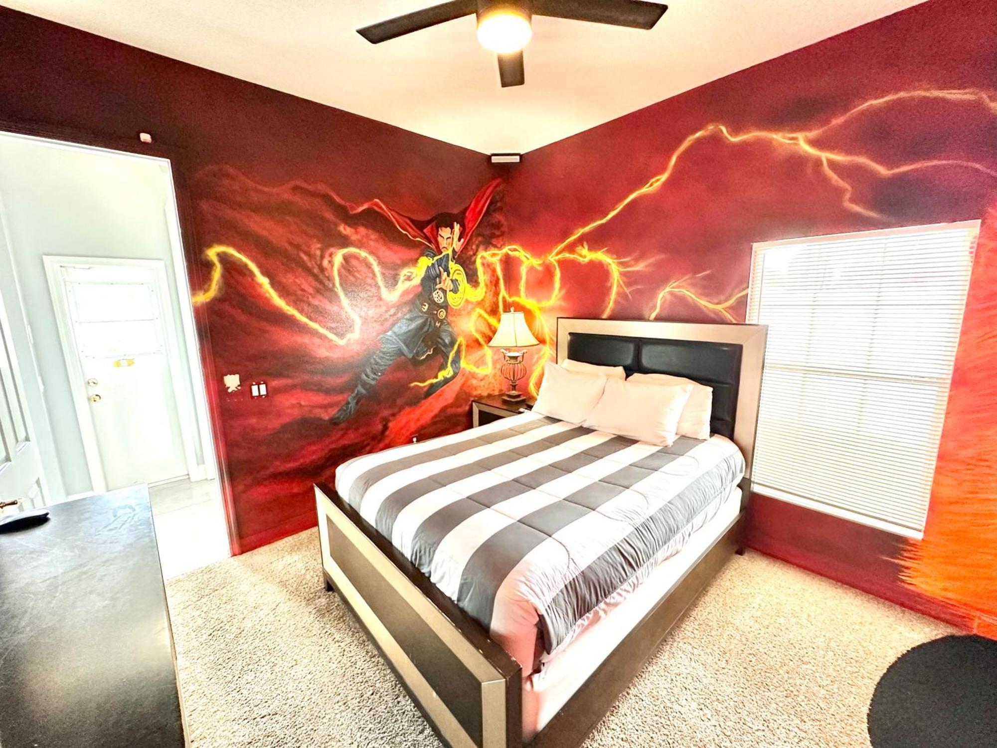 The Marvel Mansion 5Br Pool Home Near Disney World Orlando Bilik gambar